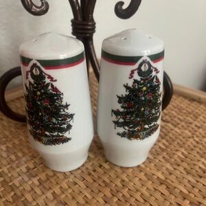 Vintage Christmas Salt & Pepper Shakers